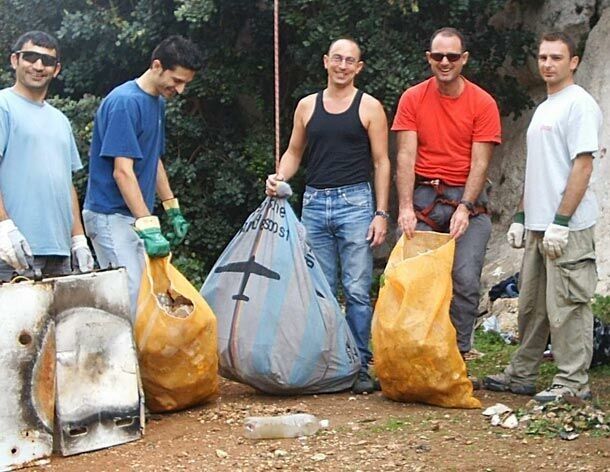 Wied Babu and Xaqqa Valley cleanup in a day!