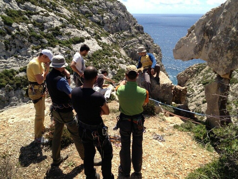 MRCC Conducts Training for Climbing Guides