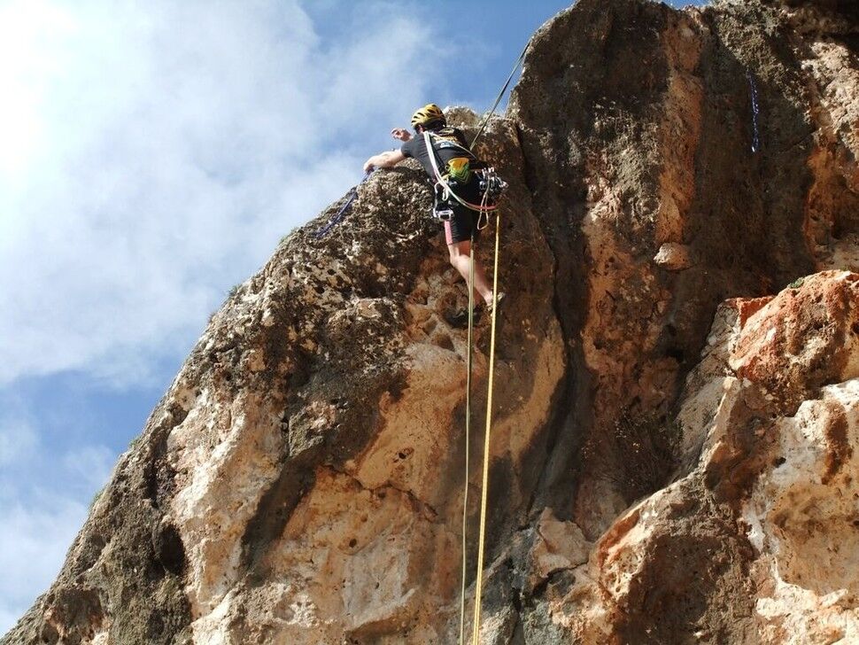 Celluloid and Rock mix at Terry’s Cave in Għar Lapsi