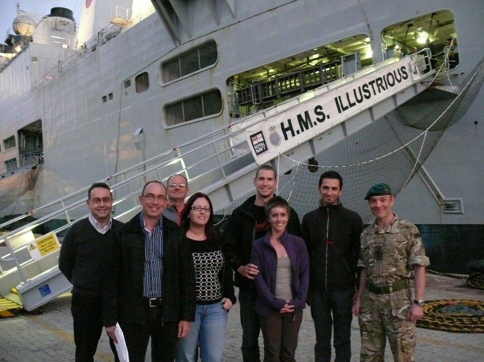 A Private Tour of HMS Illustrious