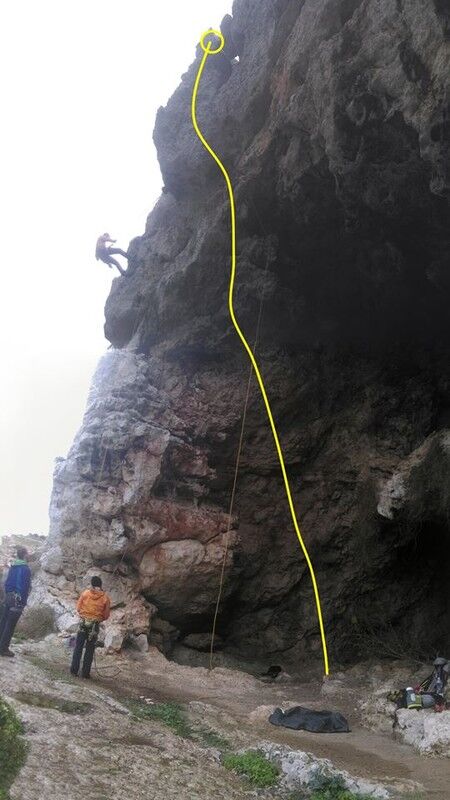 New route in Crucifix Cave!